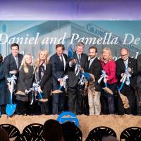 Guests at Center for Interprofessional Health Groundbreaking